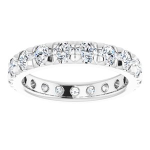 Platinum 2 7/8 CTW Lab-Grown Diamond Eternity Band Size 7.75