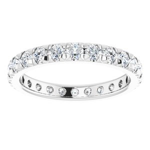Platinum 1 5/8 CTW Lab-Grown Diamond Eternity Band Size 9