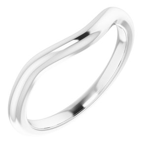 Sterling Silver Band for 10 mm Round Ring