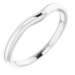 Continuum Sterling Silver Band for 5.5 mm Round Ring
