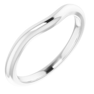 Continuum Sterling Silver Band for 6 mm Cushion Ring