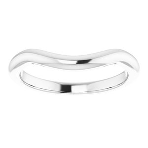 Continuum Sterling Silver Band for 11 mm Round Ring