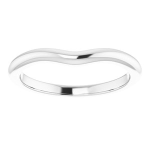 Sterling Silver Band for 6.5 mm Round Ring