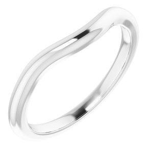 Sterling Silver Band for 7 mm Cushion Ring