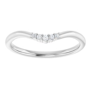 .04 Ctw Lab-Grown Diamond Matching Band