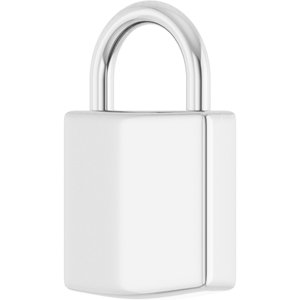 Engravable Lock Necklace or Pendant