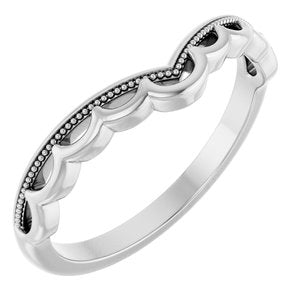 Platinum Contour Band
