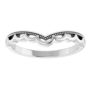 Platinum Contour Band