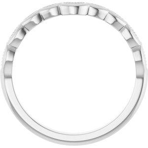 Platinum Contour Band