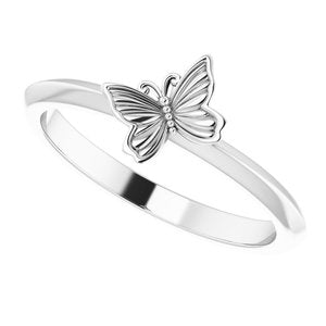Stackable Butterfly Ring