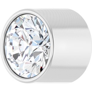 14K White Gold 2.65 mm .07 CT Lab-Grown Diamond Tube Bezel Setting With Bearing