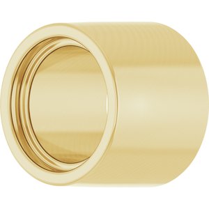 14K Yellow Gold 2 mm Round Bezel Setting