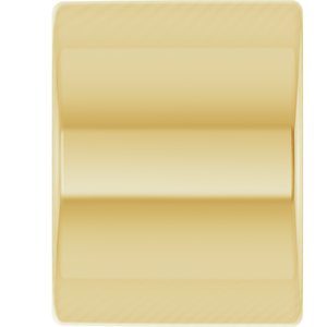 14K Yellow Gold 2.25 mm Round Bezel Setting
