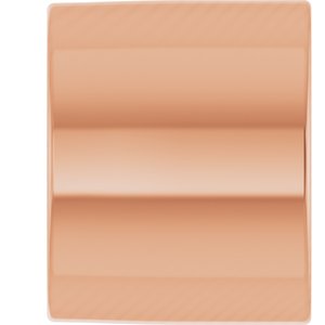 10K Rose Gold 1.75 mm Round Bezel Setting