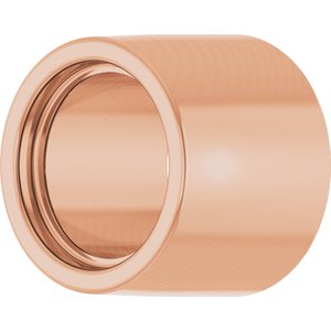 14K Rose Gold 1.75 mm Round Bezel Setting