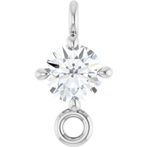 Platinum  1/10 CT Lab Grown Diamond Link