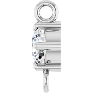 Platinum  1/10 CT Lab Grown Diamond Link