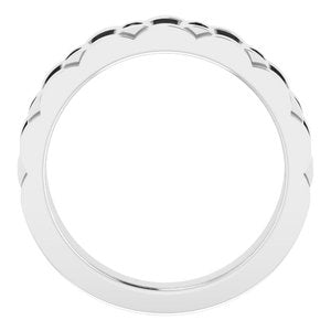 10K X1 White 2 mm Round Chain Link Ring Mounting – image 3