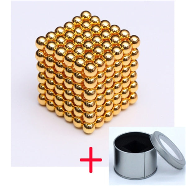 Magnetic Building Blocks – 3D Puzzle Cube Set for Creativity and Stress Relief
