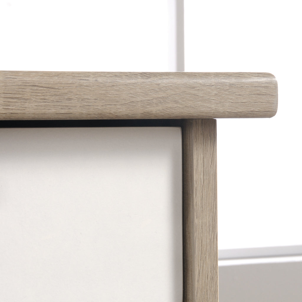 Executive Desk, Brown finish