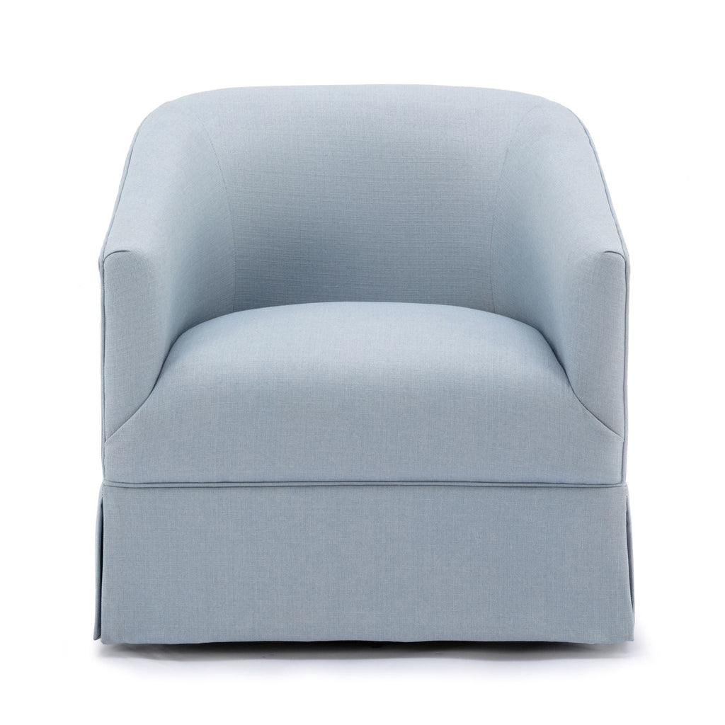 Earl - Skirted Swivel Chair