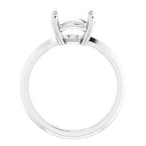 Platinum 9.4 mm Round Ring Mounting – image 4
