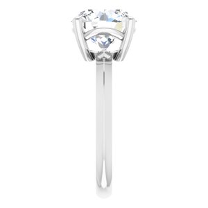 Platinum 9.4 mm Round Ring Mounting – image 7