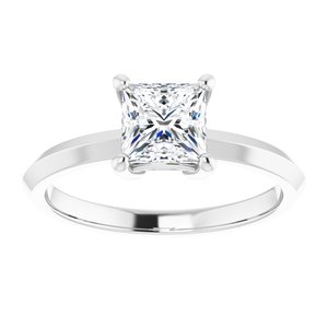 Platinum 5.5 mm Square Ring Mounting – image 5