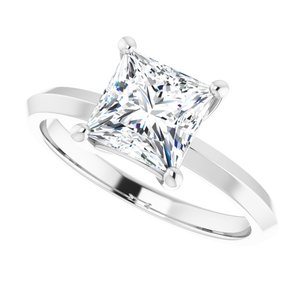 Platinum 6.5 mm Square Ring Mounting – image 8
