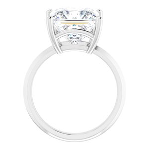Continuum Sterling Silver 10 mm Square Ring Mounting – image 3
