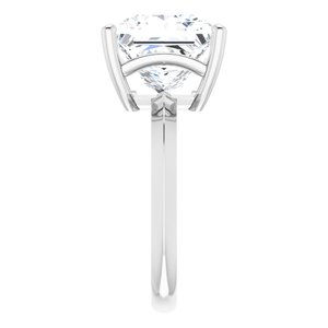 Platinum 10 mm Square Ring Mounting – image 7