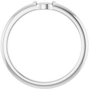 18K White 4.5x2.5 mm Marquise Solitaire Ring Mounting – image 4