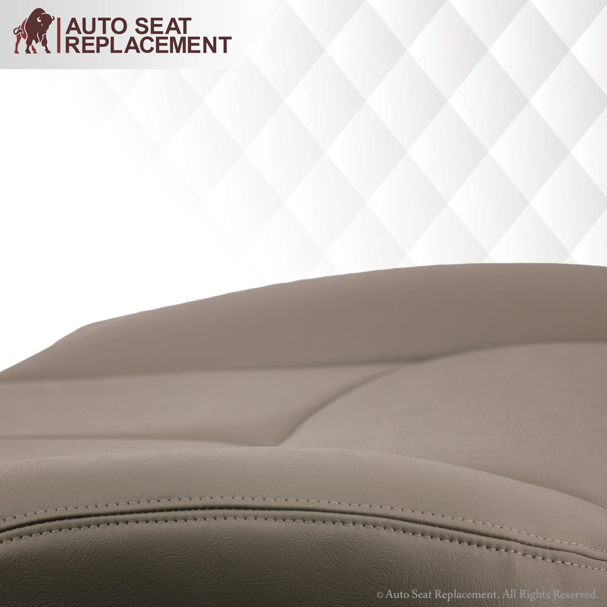 2003-2007 Chevy Tahoe/Suburban Seat Cover in Light Gray: Choose From Variations