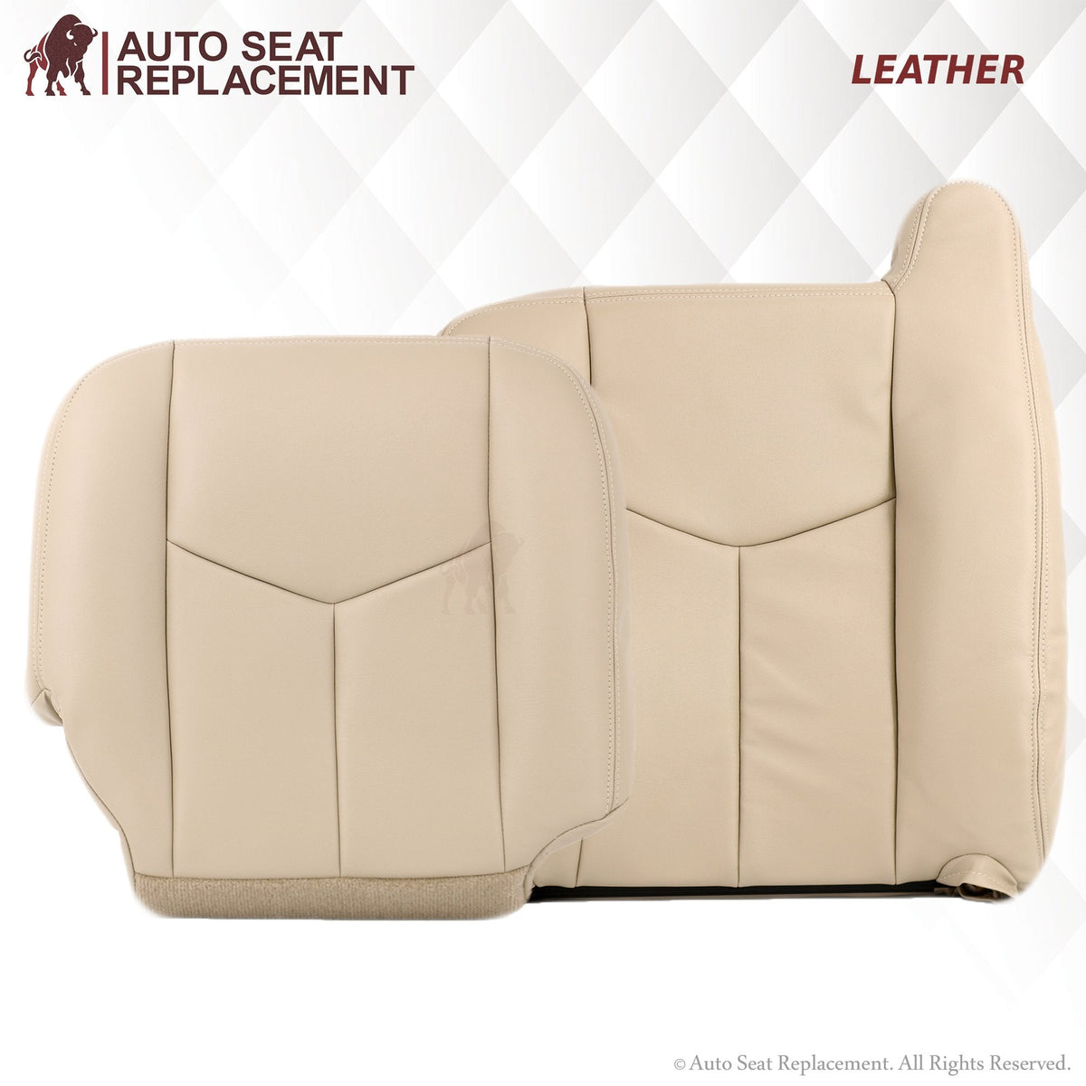 2003-2006 Chevy Tahoe/Suburban Seat Cover in Light Tan: Choose From Variation
