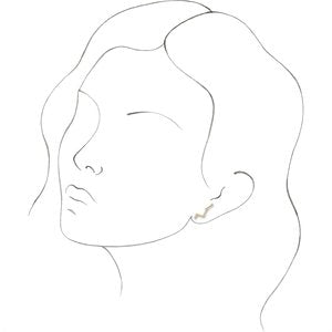 14K Yellow Gold 1/10 CTW Natural Diamond Constellation Ear Climbers – image 3
