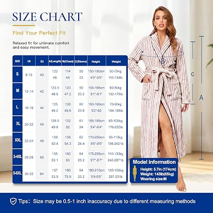 Women's Cozy Luxury Long Soft Bathrobe