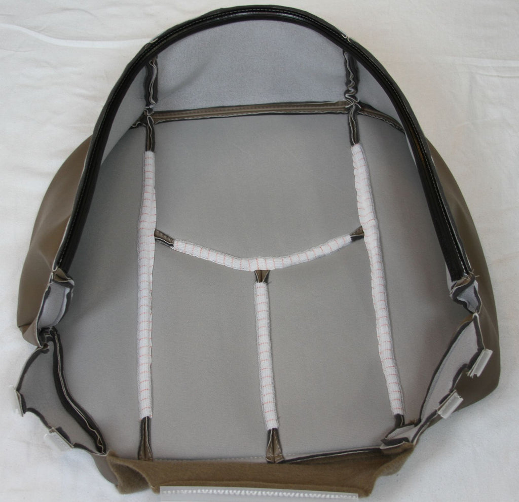 2003-2007 Chevy Silverado/Avalanche Seat Cover in Tan: Choose Leather or Vinyl