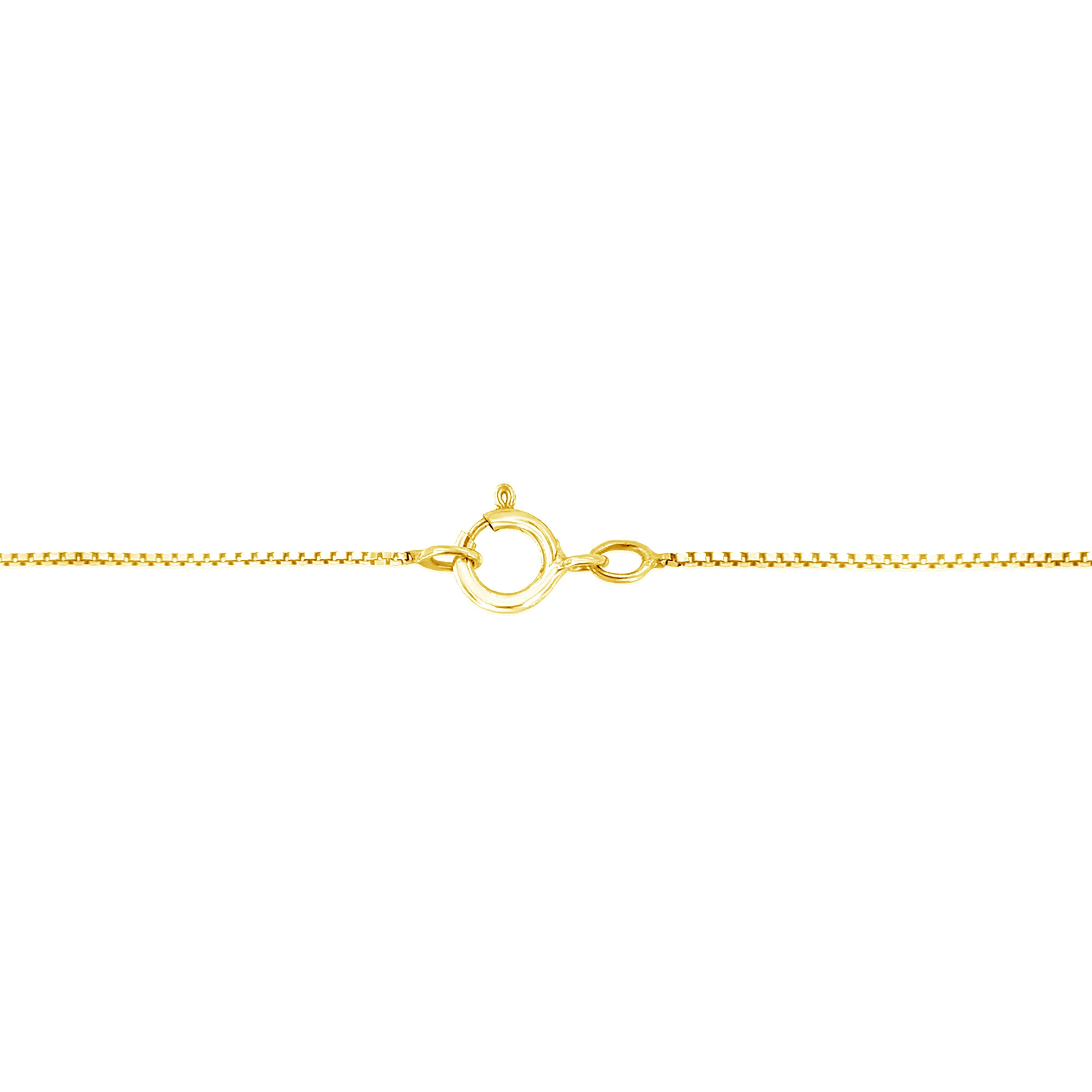 AGS Certified 14K Yellow Gold 2.0 Cttw Baguette and Brilliant Round-Cut Diamond Journey 18" Pendant Necklace (F-G Color, I1-I2 Clarity)