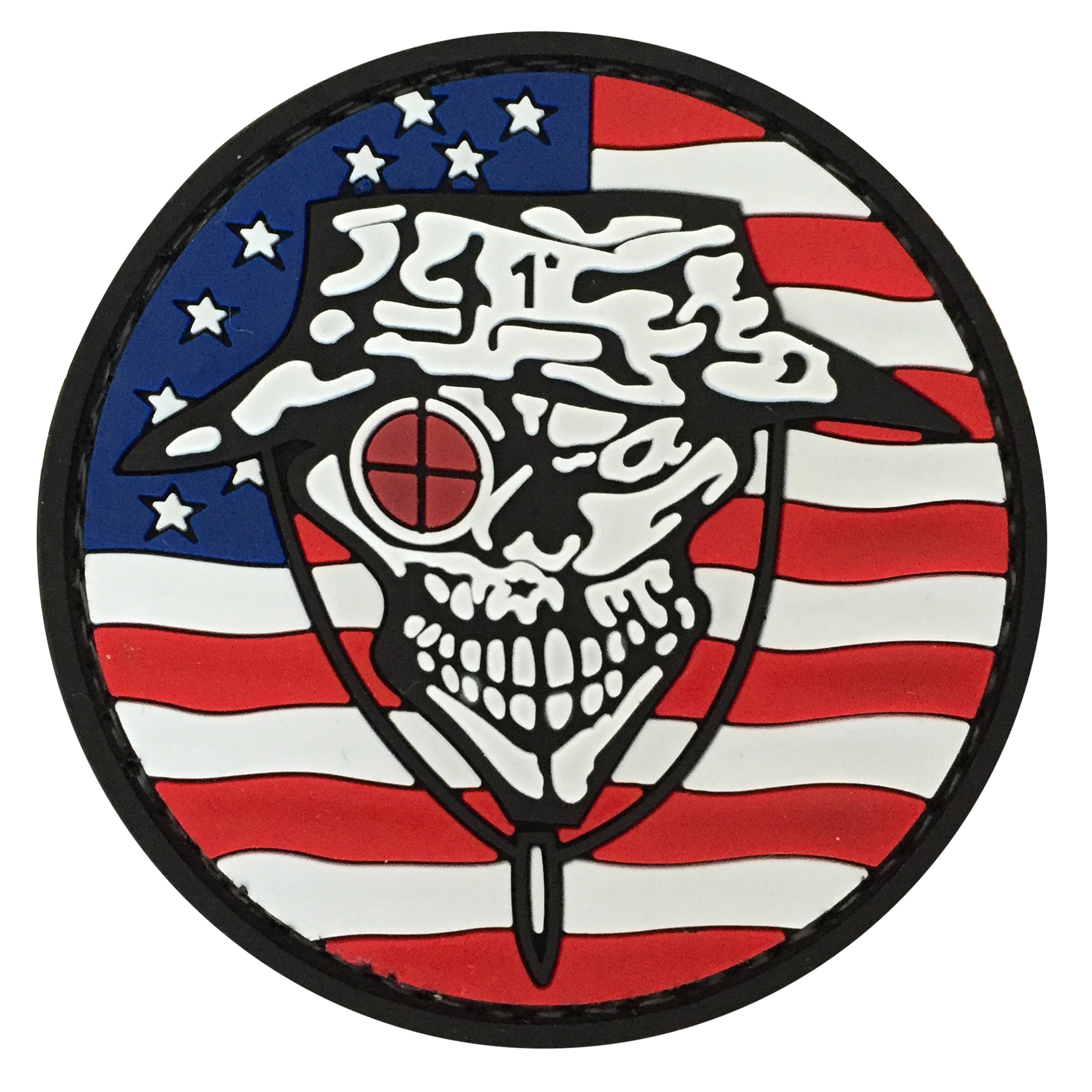 Sniper US Flag PVC Patch