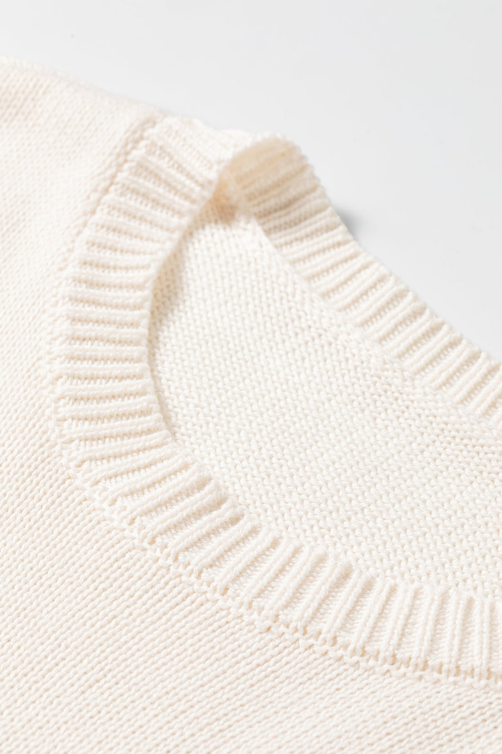 Football Drop Shoulder Knit Top Sweater