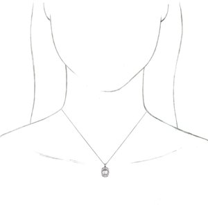 Sterling Silver 1 CTW Natural Diamond 16-18" Necklace