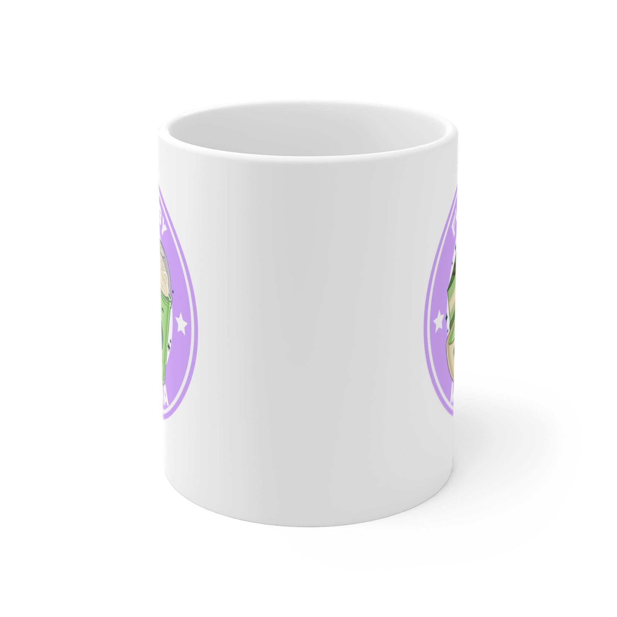 Humorous Fueled by Matcha Mug