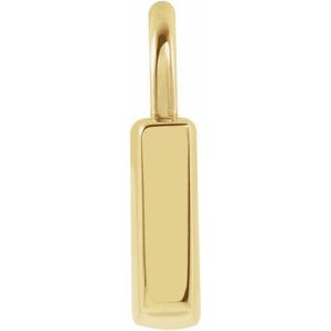 Engravable Lock Necklace or Pendant