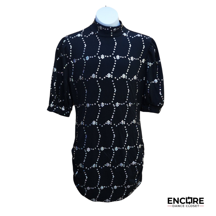 Silver Starlight Mesh Dress