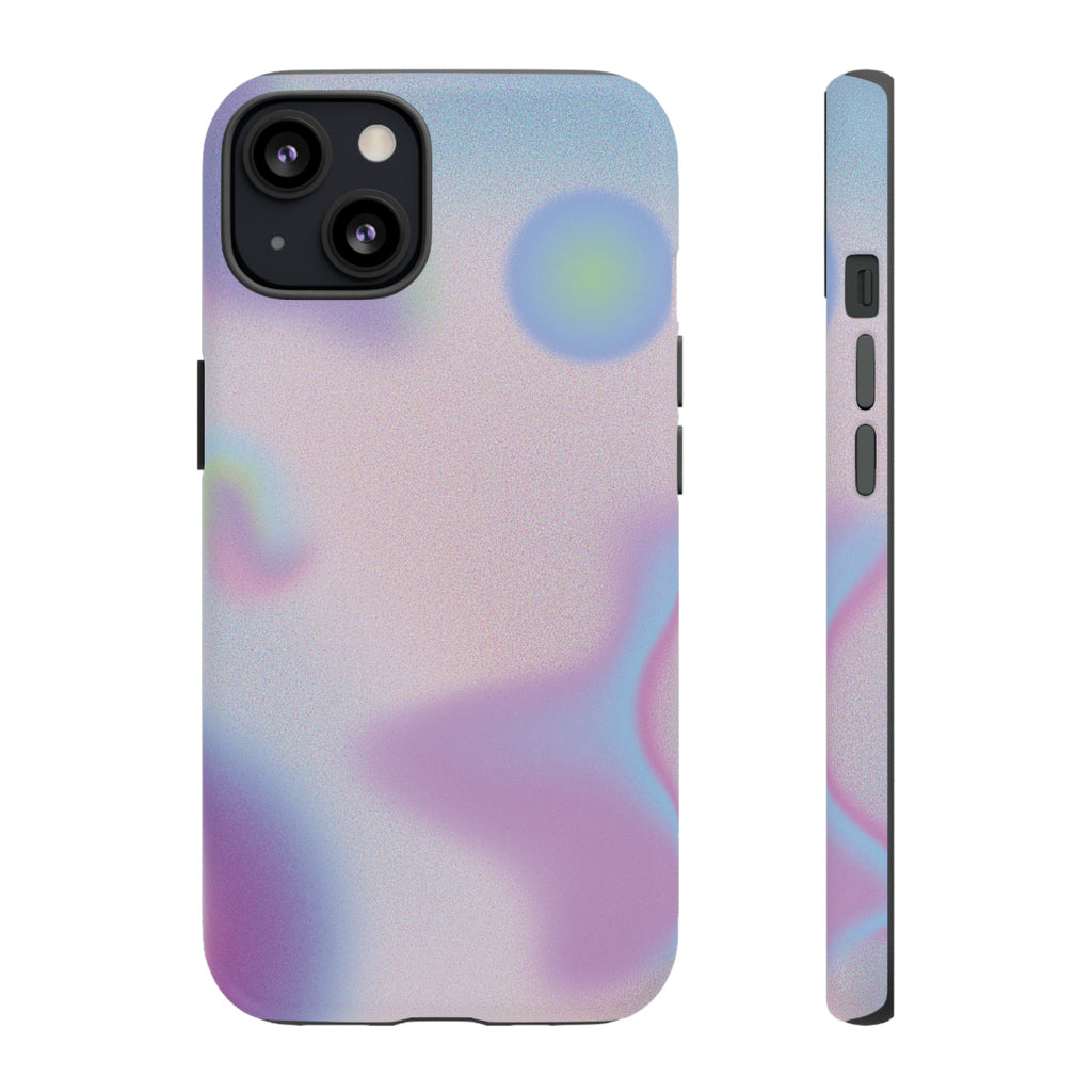 Gradient Floating Orbs Tough iPhone Case