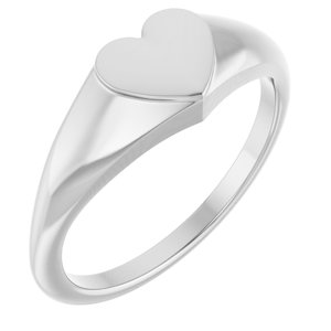 Heart Signet Ring