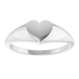 Heart Signet Ring