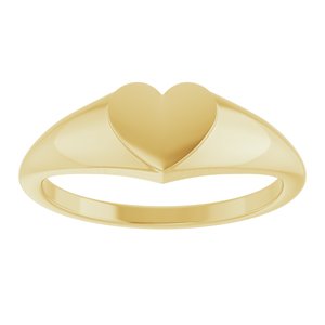 Heart Signet Ring