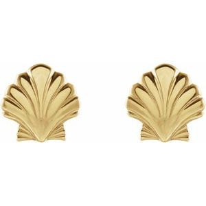 Tiny Shell Earrings