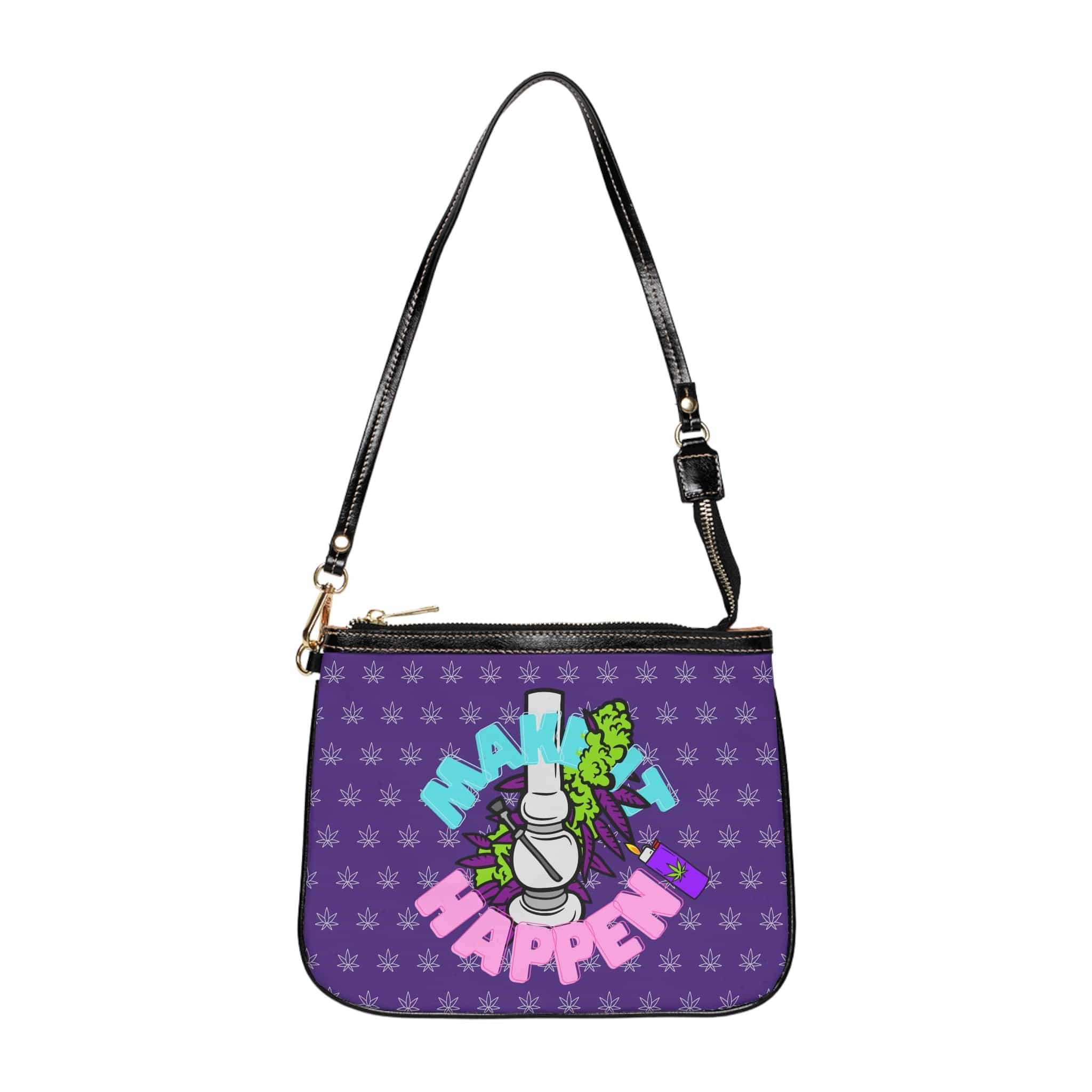 Make It Happen Cannabis Small Shoulder Bag